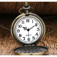 Load image into Gallery viewer, Men's Flowery Pocket Watch
