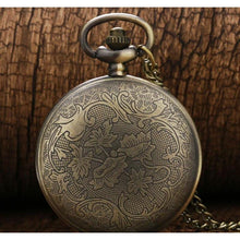 Load image into Gallery viewer, Men's Flowery Pocket Watch
