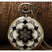 Load image into Gallery viewer, Men's Flowery Pocket Watch
