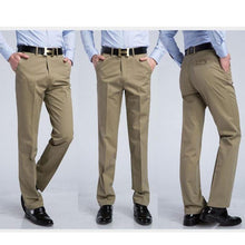 Load image into Gallery viewer, Men&#39;s Khaki Slim Fit Dress Pants - Multiple Sizes
