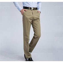 Load image into Gallery viewer, Men&#39;s Khaki Slim Fit Dress Pants - Multiple Sizes
