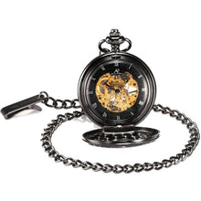 Load image into Gallery viewer, Men's Mechanical Skeleton Collection Pocket Watches - 3 Colors
