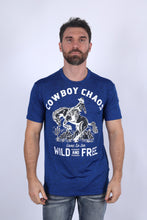 Load image into Gallery viewer, Mens Performance Fabric Modern Fit Stretch Rodeo T-Shirt
