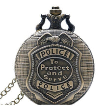 Load image into Gallery viewer, Men's Police Pocket Watch
