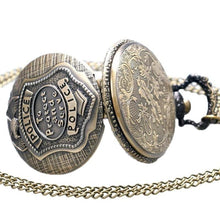 Load image into Gallery viewer, Men's Police Pocket Watch
