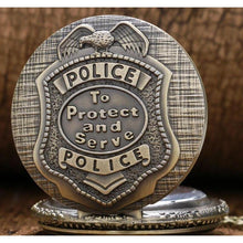 Load image into Gallery viewer, Men's Police Pocket Watch
