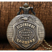 Load image into Gallery viewer, Men's Police Pocket Watch
