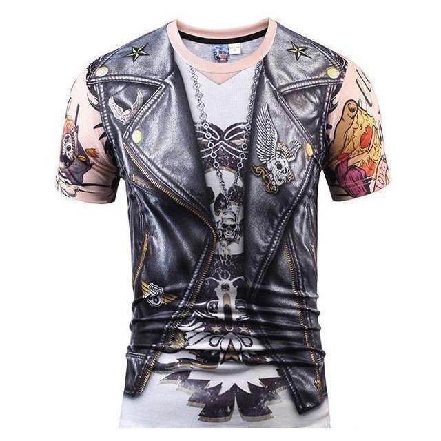 Men's Punk T-Shirt - Multiple Sizes