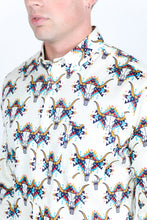 Load image into Gallery viewer, Mens Satin Cotton/Spandex Modern Fit Long Sleeve Shirt

