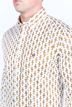 Load image into Gallery viewer, Mens Satin Cotton/Spandex Modern Fit Long Sleeve Shirt
