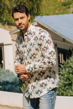 Load image into Gallery viewer, Mens Satin Cotton/Spandex Modern Fit Long Sleeve Shirt
