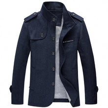 Load image into Gallery viewer, Men's Wool Trench Coat - 4 Colors
