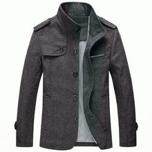 Load image into Gallery viewer, Men's Wool Trench Coat - 4 Colors
