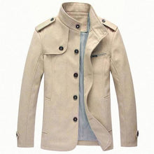 Load image into Gallery viewer, Men's Wool Trench Coat - 4 Colors
