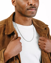 Load image into Gallery viewer, Curb Chain Necklace, 3MM - Sterling Silver

