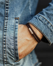 Load image into Gallery viewer, The Delta Double - Mocha and Rose Gold
