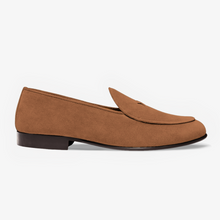 Load image into Gallery viewer, Men's Cognac Suede Milano Loafer
