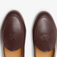 Load image into Gallery viewer, Women's Brown Leather Milano Loafer
