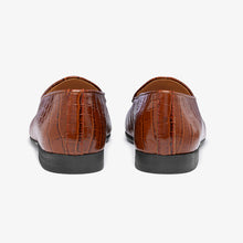Load image into Gallery viewer, Men's Cognac Full Croc Milano Loafer
