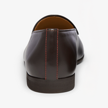 Load image into Gallery viewer, Men's Dark Brown Leather Milano Loafer
