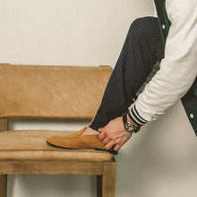 Load image into Gallery viewer, Men's Camel Pony Hair Milano Loafer
