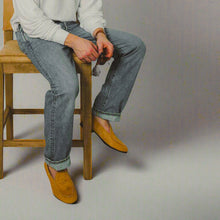 Load image into Gallery viewer, Men's Camel Pony Hair Milano Loafer
