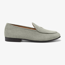 Load image into Gallery viewer, Women's Olive Grey Suede Milano Loafer
