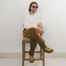 Load image into Gallery viewer, Men's Olive Textured Tan Milano Loafer
