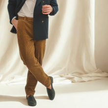 Load image into Gallery viewer, Men's Pine Suede Milano Loafer
