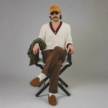 Load image into Gallery viewer, Men's Teddy Textured Suede Milano Loafer
