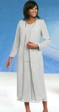 Load image into Gallery viewer, Misty Lane Skirt Suit Suit 13061C-Silver
