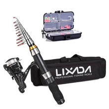 Load image into Gallery viewer, Portable Fishing Pro Rod Kit - Premium Gear for Anglers
