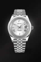 Load image into Gallery viewer, Mod Datejust Roman Silver

