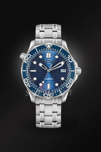 Load image into Gallery viewer, Mod Seamaster Silver Blue
