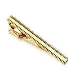 Load image into Gallery viewer, Modern Gold Tie Bar/Clip
