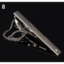 Load image into Gallery viewer, Modern Silver Collection Tie Bars/Clips
