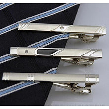Load image into Gallery viewer, Modern Silver Collection Tie Bars/Clips
