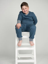 Load image into Gallery viewer, Sapphire Cuffed Pajamas
