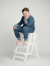 Load image into Gallery viewer, Sapphire Cuffed Pajamas
