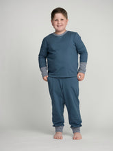 Load image into Gallery viewer, Sapphire Cuffed Pajamas
