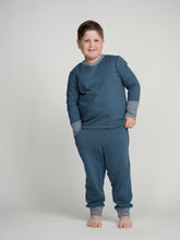 Load image into Gallery viewer, Sapphire Cuffed Pajamas
