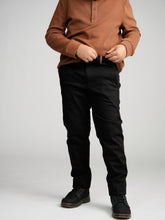 Load image into Gallery viewer, Cinnamon Cuffed Polo (Long Sleeve)
