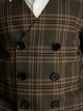 Load image into Gallery viewer, Plaid Double Breasted Dress Blazer
