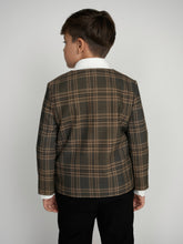 Load image into Gallery viewer, Plaid Double Breasted Dress Blazer
