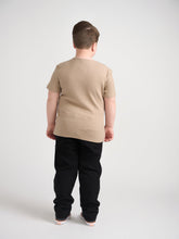 Load image into Gallery viewer, Almond Ribbed Button Top
