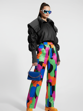 Load image into Gallery viewer, Motorcycle Leather Puff Sleeve Jacket MEATPACKING BYMANYC ® New York
