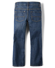 Load image into Gallery viewer, The Children's Place Boys' Basic Bootcut Jeans 10 Dark Jupiter Single - # BOAA12410005
