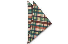 Load image into Gallery viewer, Mulberry Plaid - Pocket Square
