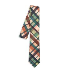Load image into Gallery viewer, Mulberry Plaid - Youth Tie
