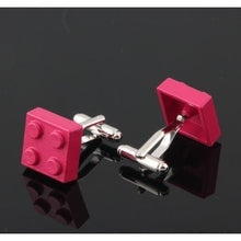 Load image into Gallery viewer, Muti-Color Cube Collection Cufflinks - 8 Colors
